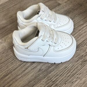 Nike Kids All-White Sneakers